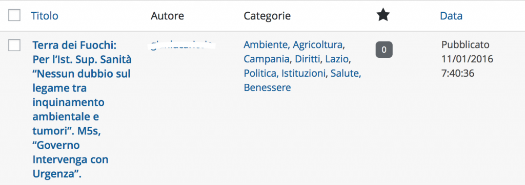 L'invio della notizia tramite ComunicatiStampa.net